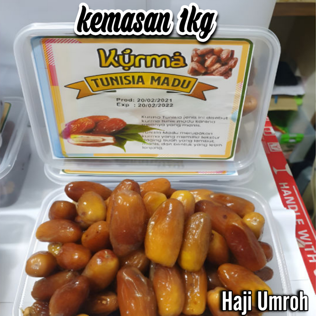 

Kurma Madu Tunisia 1Kg fresh