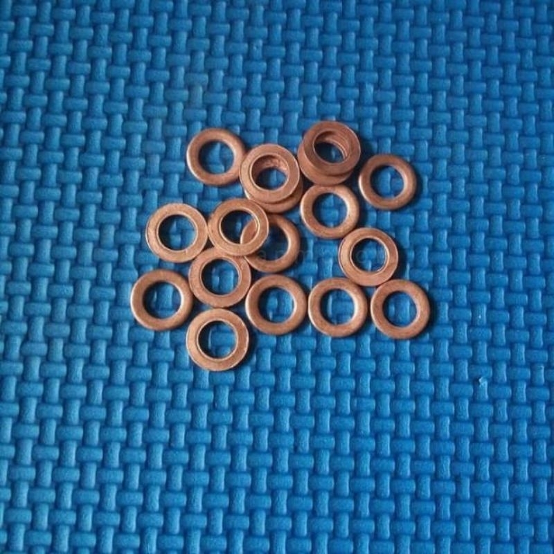 Ring tembaga 10/6mm asli - Ring tembaga m6 baut 10 asli