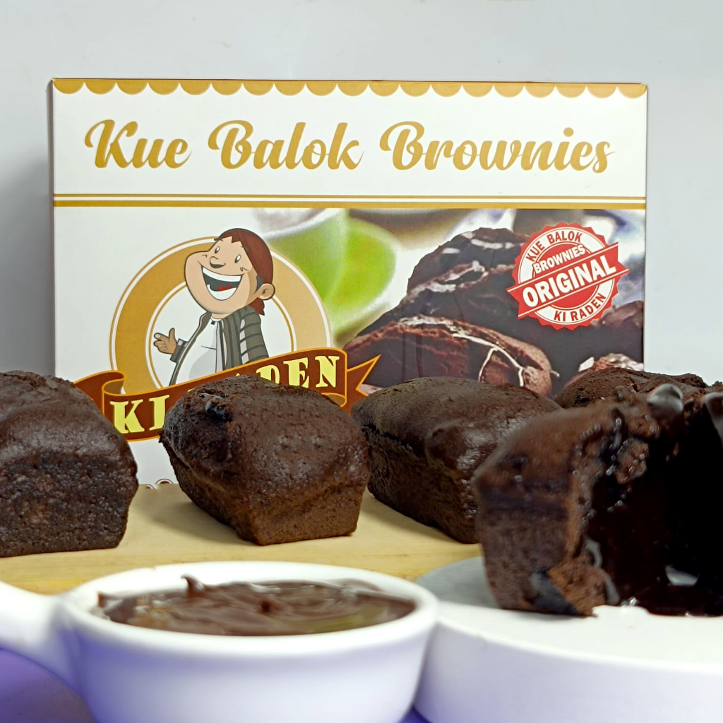 

Xmaster Kue Balok Ki Raden Brownies Coklat Lumer Asli Coklat Isi 10 Pcs Cake Lumer Premium Quality /
