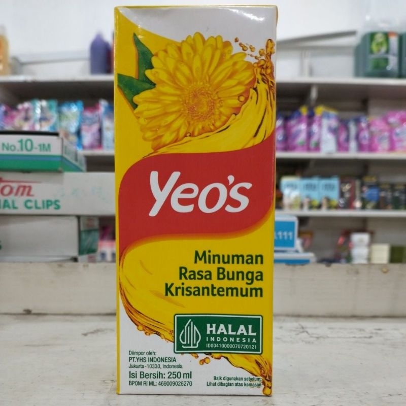 

yeos minuman rasa bunga krisantemum 250ml