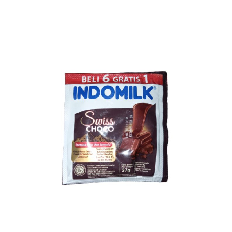 

SUSU INDOMILK COKLAT 37gram RENTENG ISI 7PCS