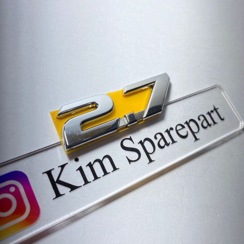 Logo emblem 2.7 Original