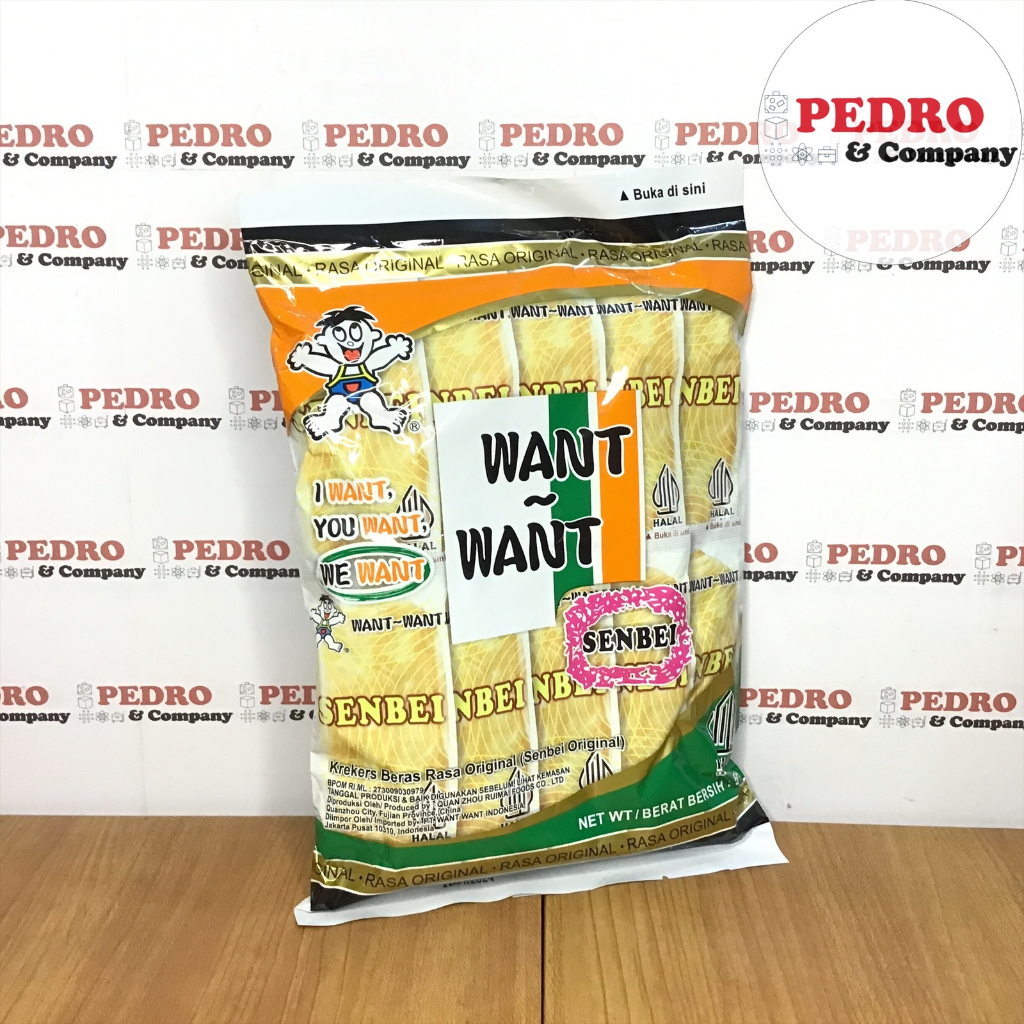 

Want Want Krekers beras ORIGINAL rice crackers 56 gram