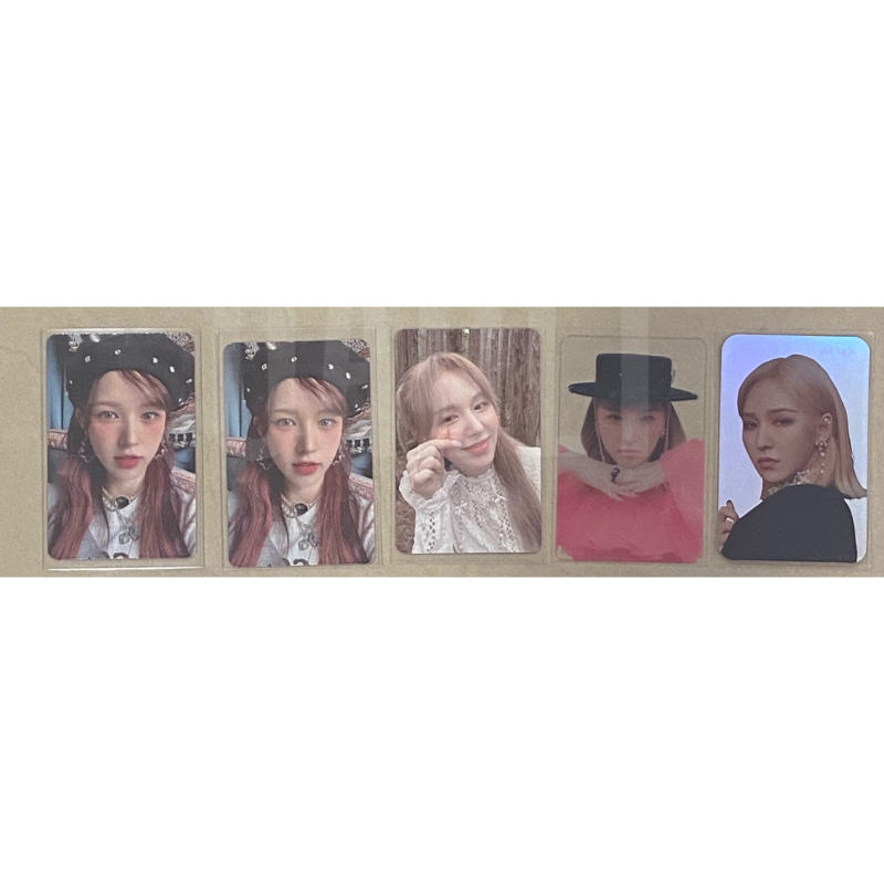 Red Velvet Wendy PC Photocard Album Holo Finale