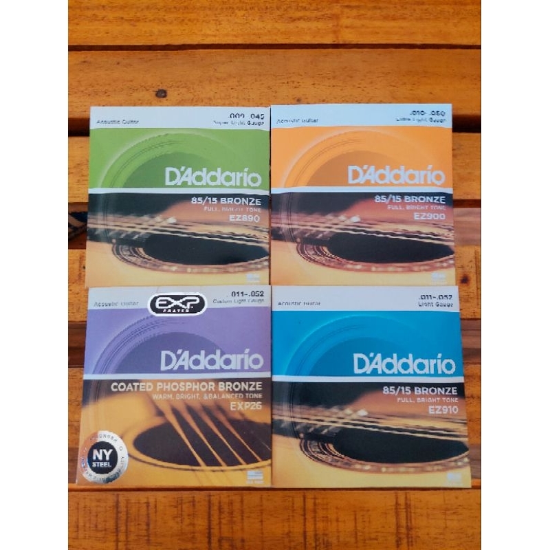 Senar Gitar akustik D'addario