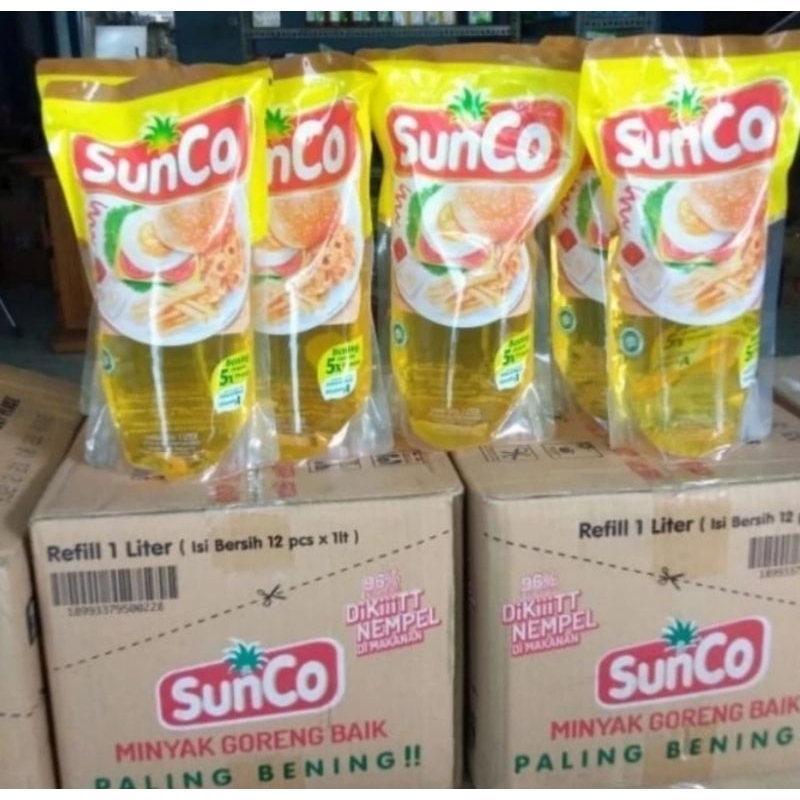 

Sunco Minyak Goreng Pouch 1 Liter
