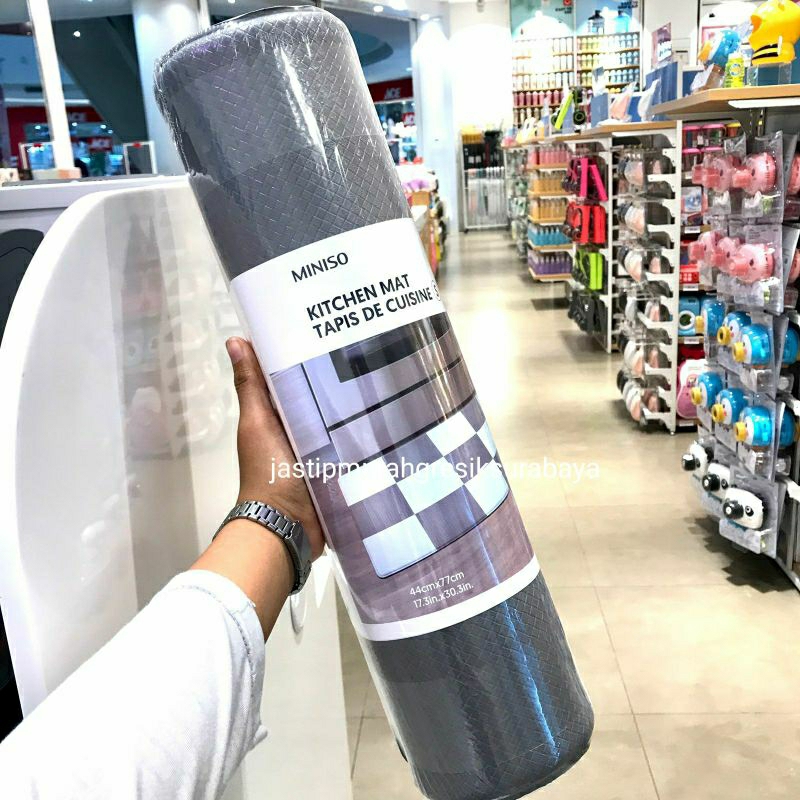 KITCHEN MAT MINISO 44X77 CM KESET DAPUR MINISO KESET MINISO