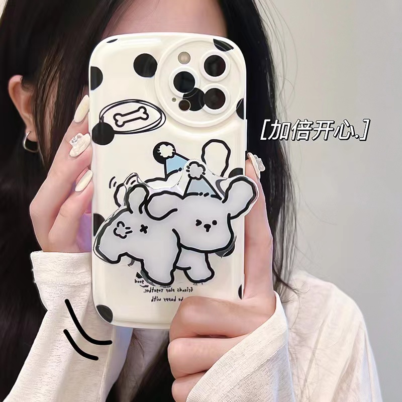 ACC030 Soft Case Bulat Putih For iPhone X XS XR Xsmax 11 11pro 11promax 12 12pro 12promax 13 13pro 1