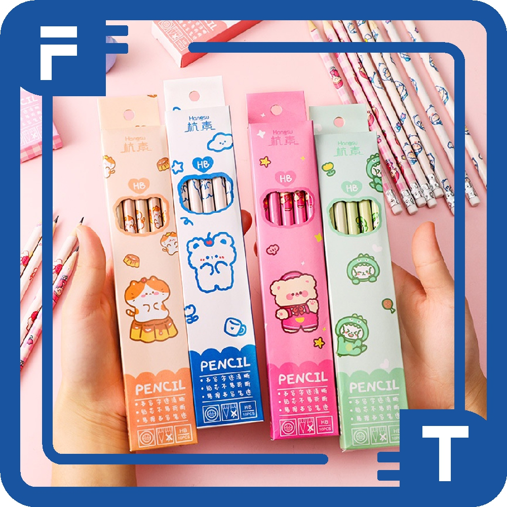 

✦FT✦ Pensil Set Pack Cute / Pensil Anak Karakter Lucu / Pensil Set Alat Tulis Sekolah Anak / Pensil Set Isi Banyak S085