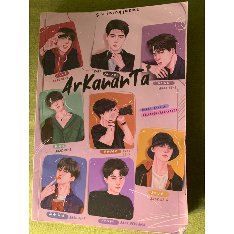 Novel Arkananta Preloved