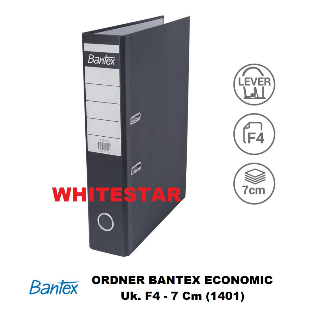 

ordner bantex level arch file economic Uk. F4 / folio - 7 cm (1401)