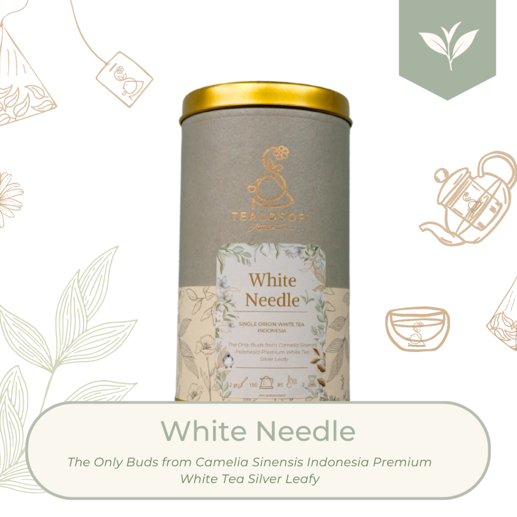 

White Leafy - Indonesian White Tea Silver Needle - Daun Teh Putih