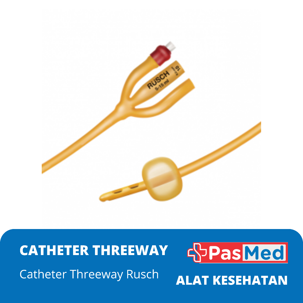 PASMED | RUSCH Catheter Threeway
