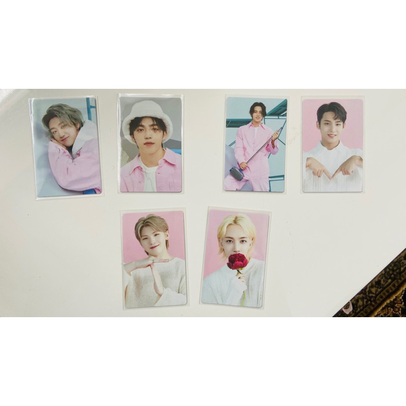 photocard seventeen jeonghan mingyu scoups woozi seungkwan joshua trading card seventeen cafe