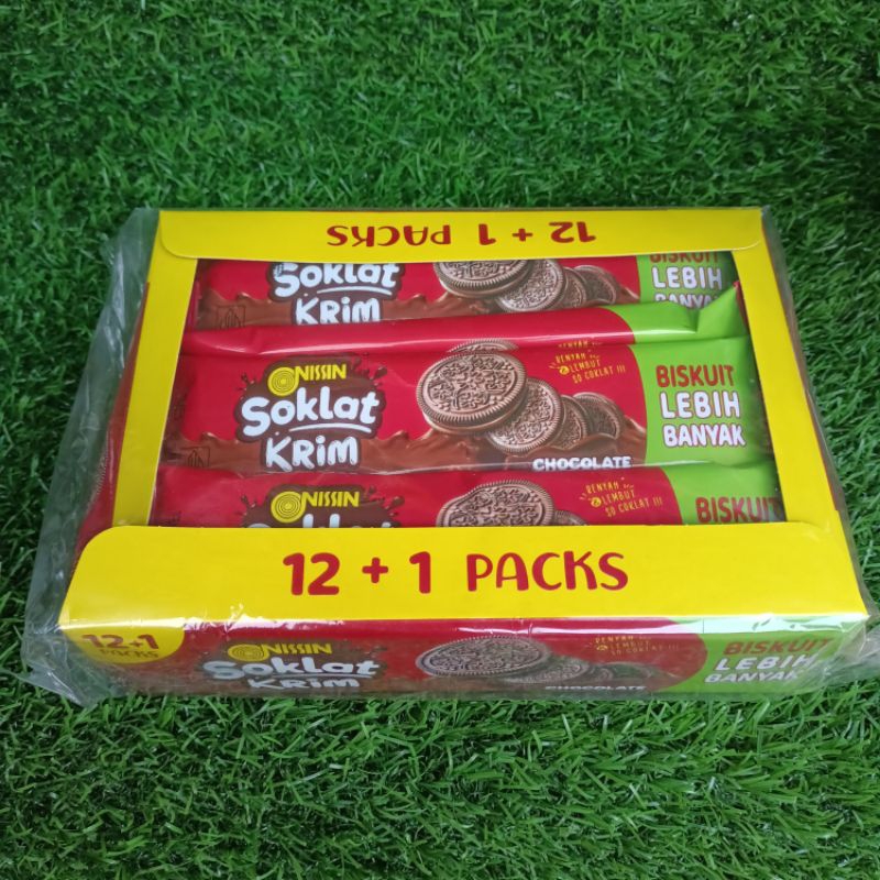 

BISKUIT NISSIN SOKLAT SANDWICH KEMASAN BOX ISI 12PCS DAN KEMASAN PACK