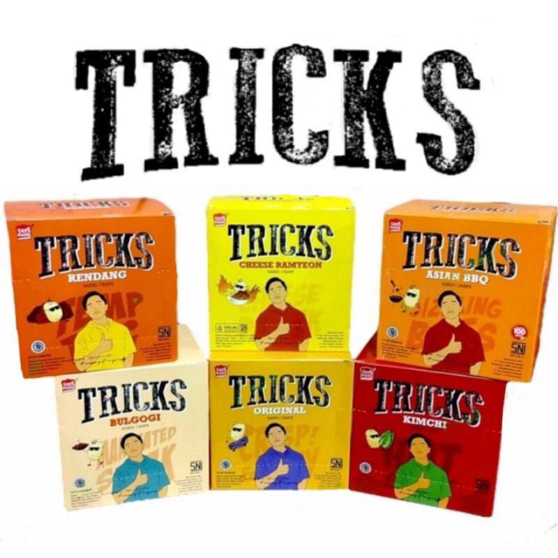 

TRICKS POTATO ISI 10 x 18 GRAM Tricks Baked Crisps