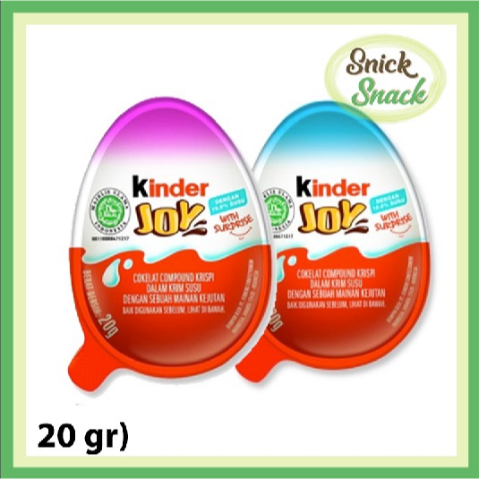 

KinderJoy Coklat 20 gr Telur Berisi Hadiah Anak Laki Laki Perempuan