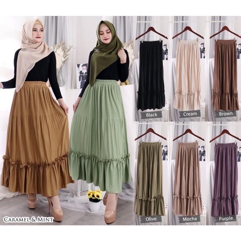 ROK PLISKET CLARA | rok plisket dewasa | rok plisket premium |rok wanita terbaru