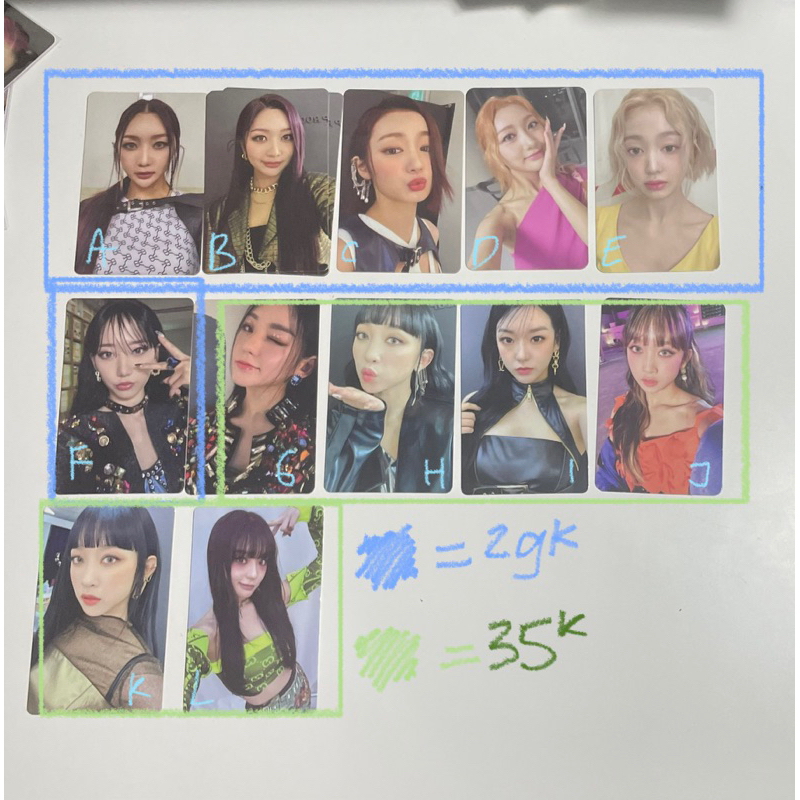 [ READY ] wts photocard official secret number tap doomchita 1st mini album dita minji soodam lea zu