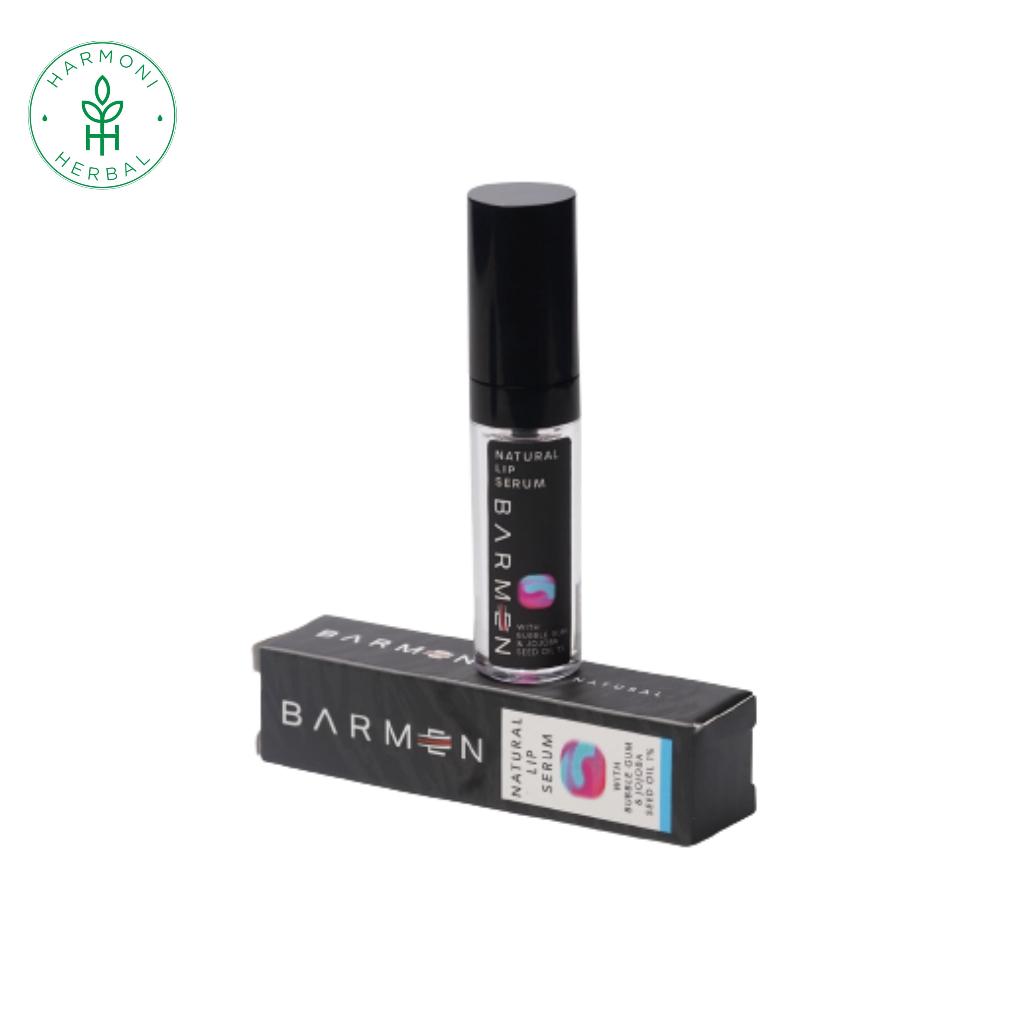 Barmen Natural Lip Serum Lipcare Bibir Pria Mengembalikan Merah Bibir