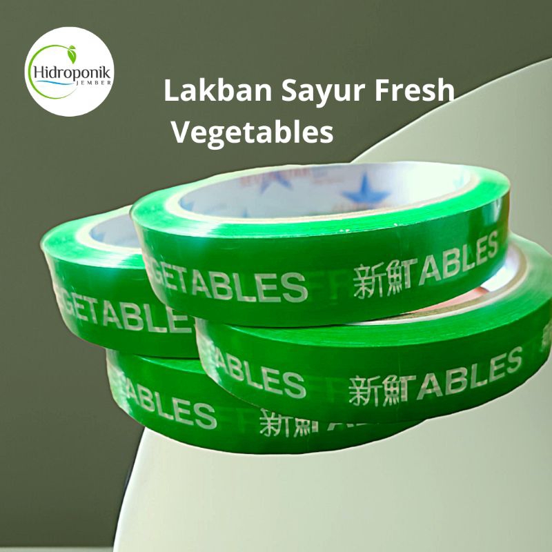 

LAKBAN ISOLASI SAYUR FRESH VEGETABLES | Selada Hidroponik