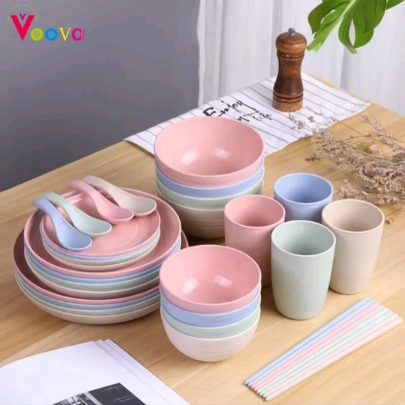 CangkirJerami/MangkokJerami/PiringJerami/1SetJerami/SendokNasiJerami