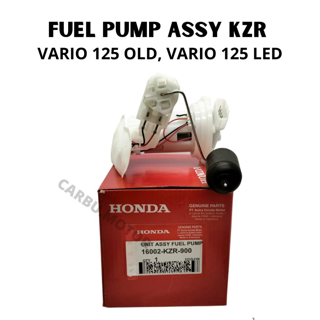 FUEL PUMP ASSY KZR VARIO 125 OLD, VARIO 125 LED