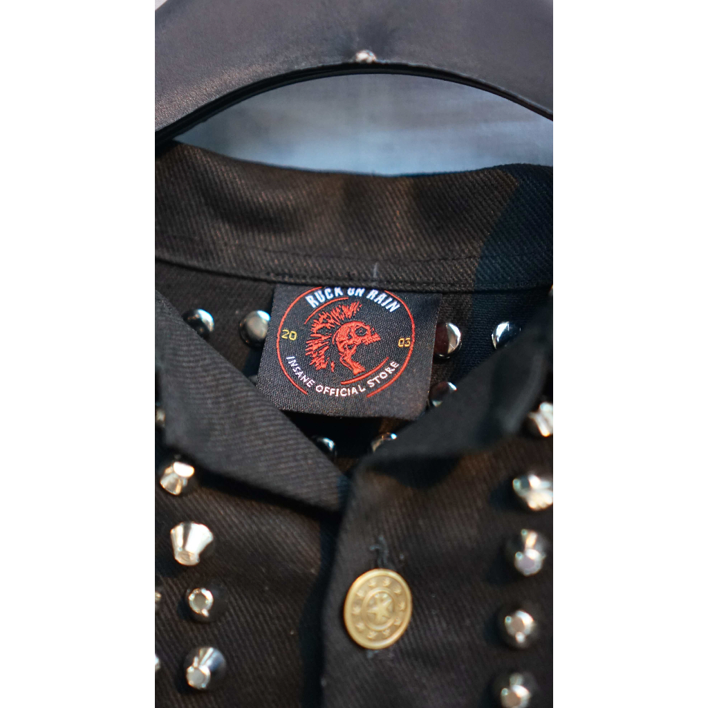 JACKET LEVIS CUSTOM FULL SPIKE/PUNK
