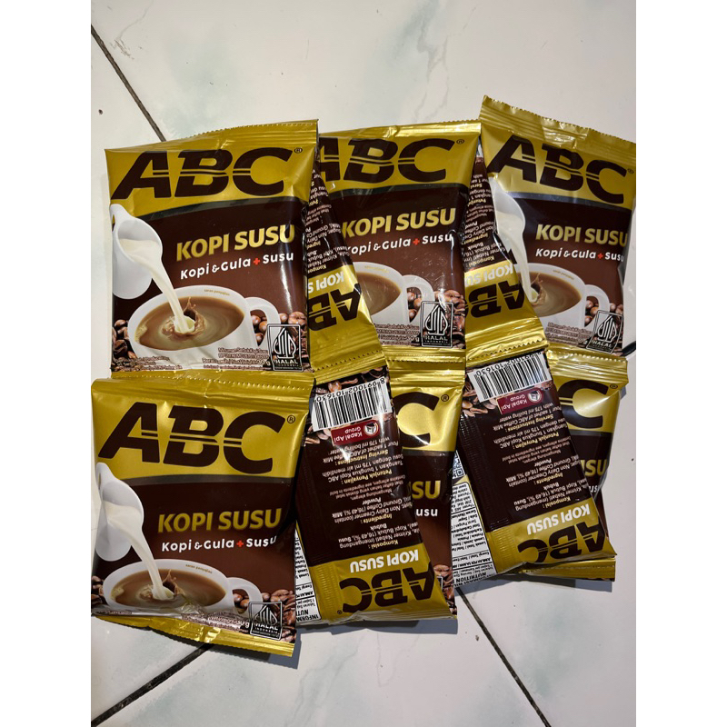 

ABC Kopi Susu 30 gr (1 renceng isi 10)