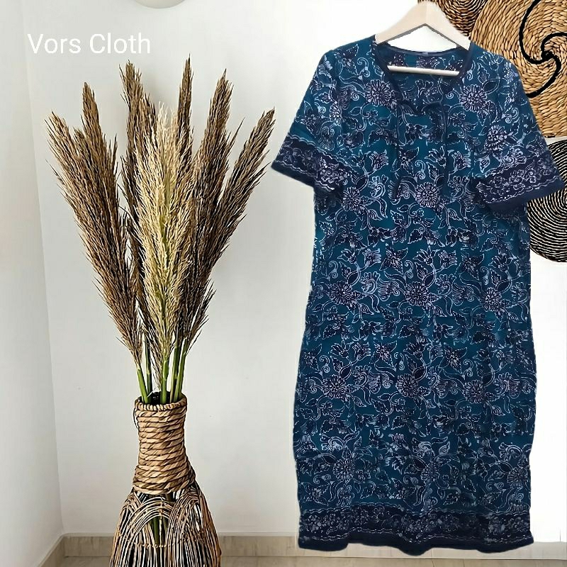 Daster Batik Tuban Lengan Pendek Daster Tuban Home Dress