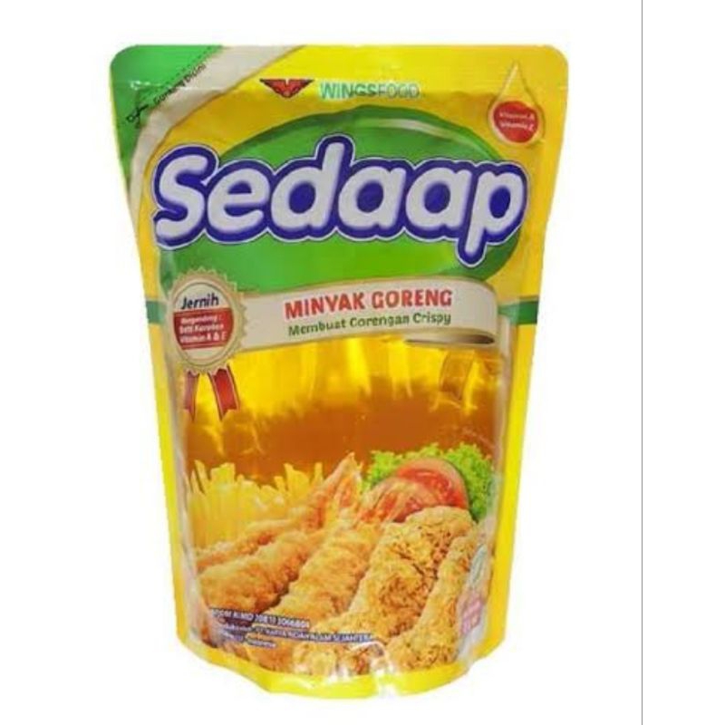 

Minyak goreng Sedaap 2 liter