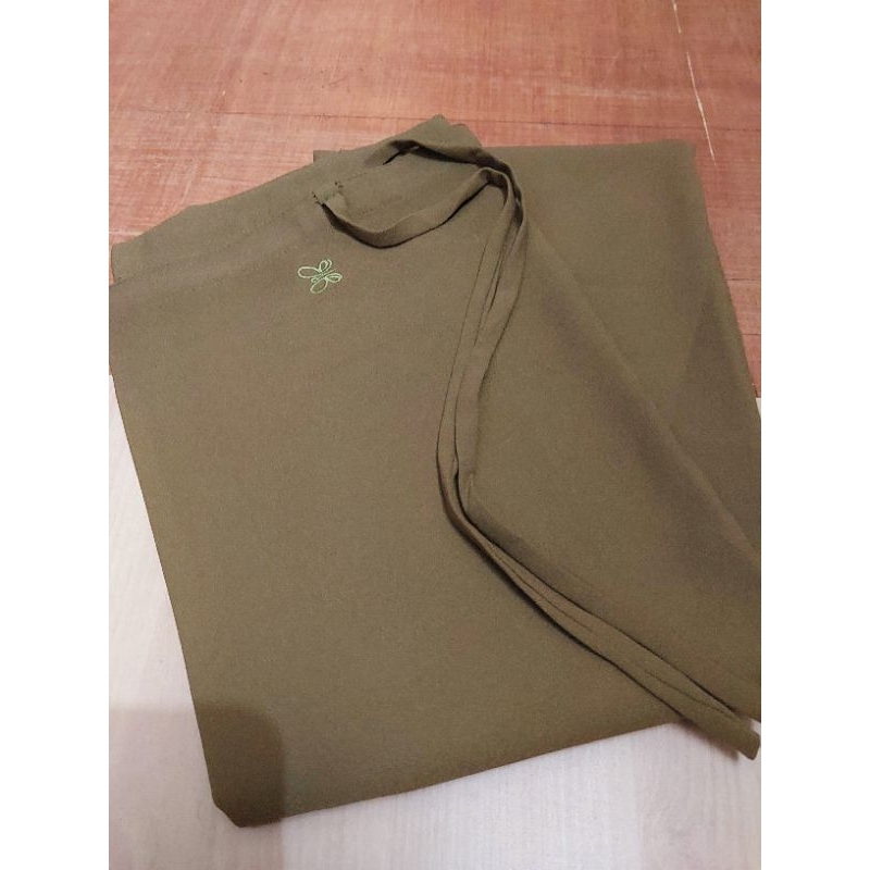 PRELOVED Jilbab Khimar Kerudung Hijab Instan l Khimar DirumahAja l Khimar Tali Wollycrepe by Hijab A