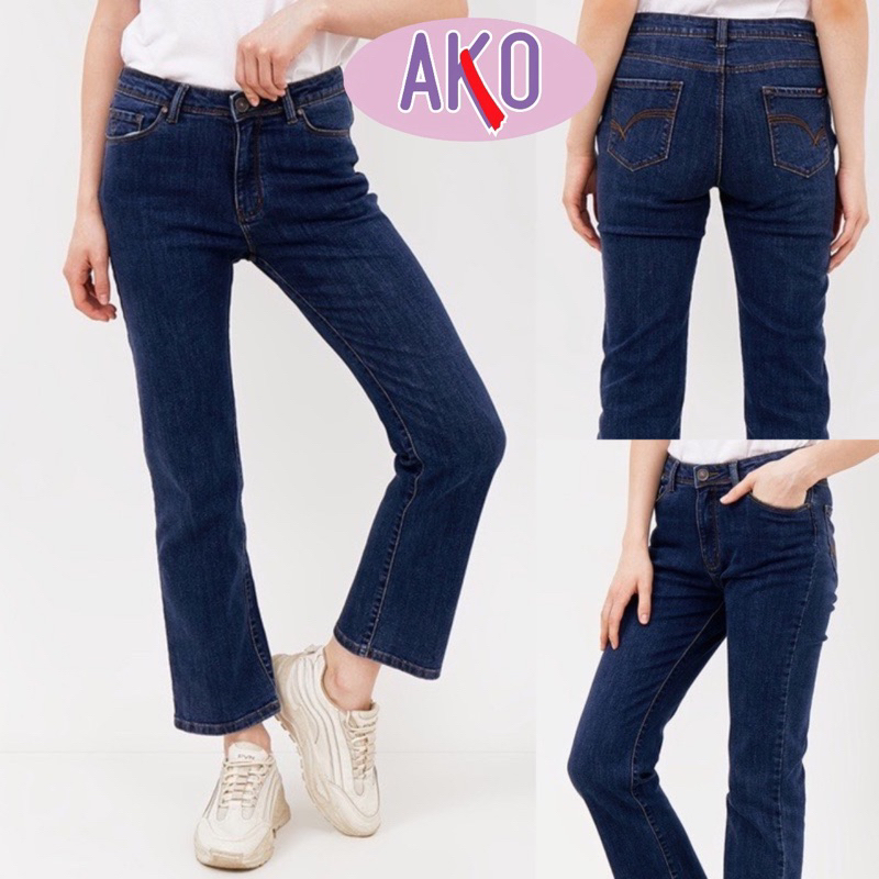 celana jeans wanita brand AKO - Reguler 16-2650