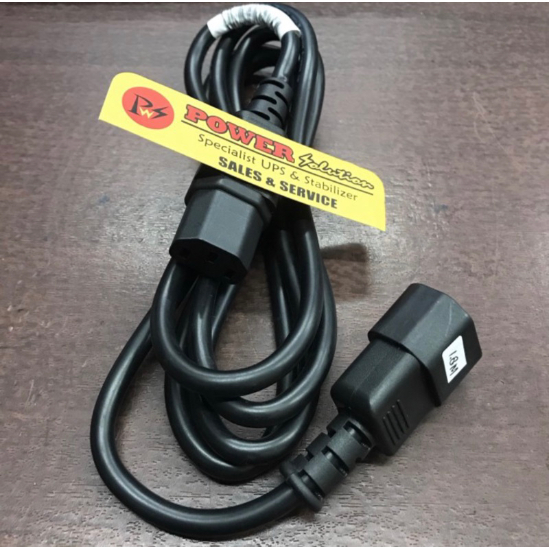 APC Kabel Power Cord C13 to C14 1.8m. Cable Ups C13 - C14
