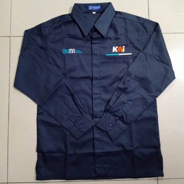 KEMEJA KAI KEMEJA BUMN KAI KEMEJA PDH BORDIR KOMPUTER KAI BUMN