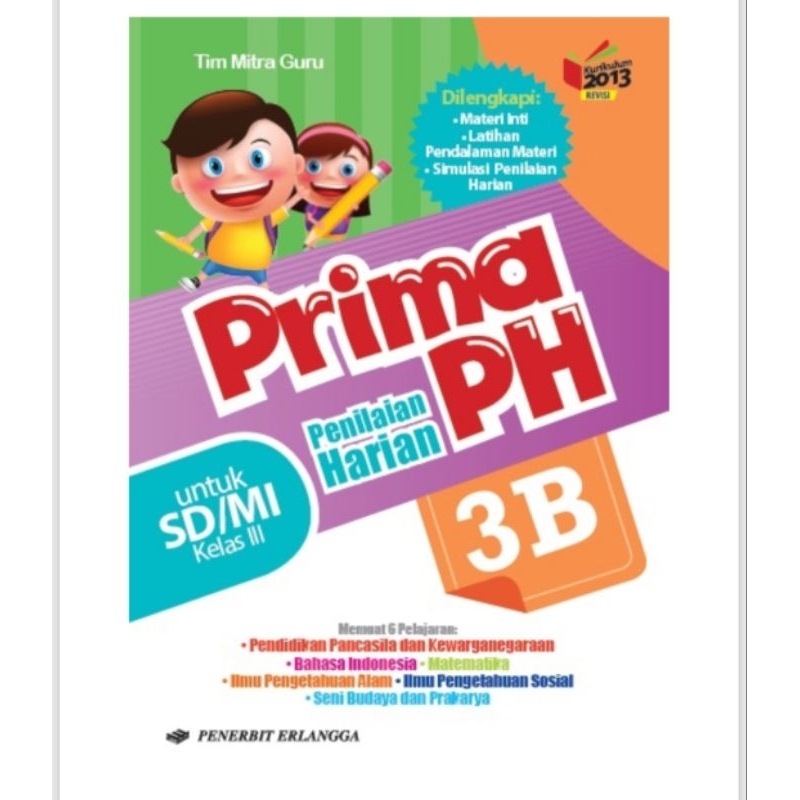 

Prima Ph (penilain harian)SD 3B kurikulum K13 original