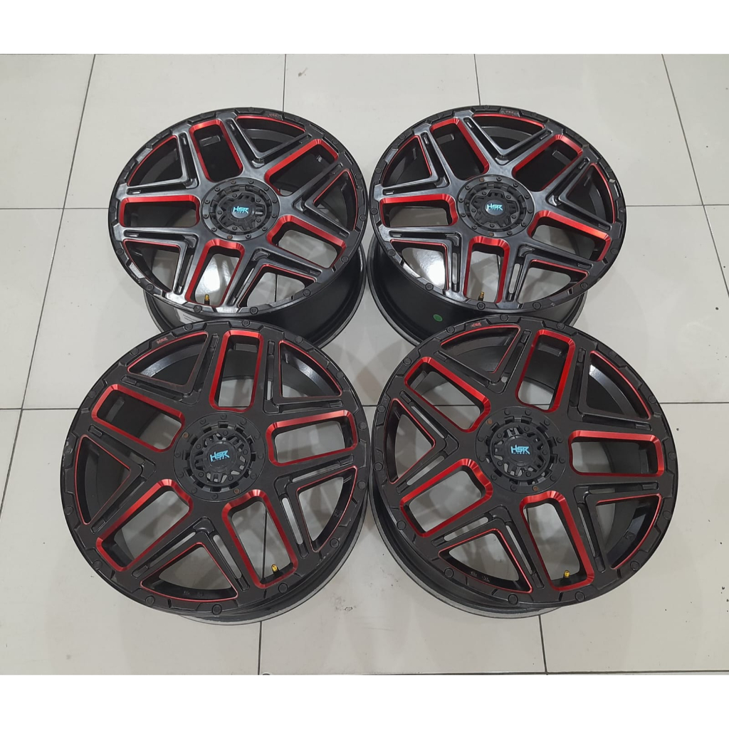 Velg Mobil HSR Konga R18 buat HRV, CRV, Alphard, Zenix, Camry, Xpander, Rush, Xtrail, Juke, Elgrand 