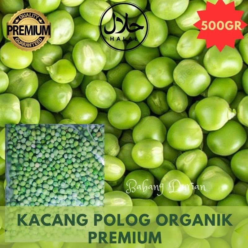 

KACANG POLONG ORGANIK PREMIUM 500GR DAN 1KG