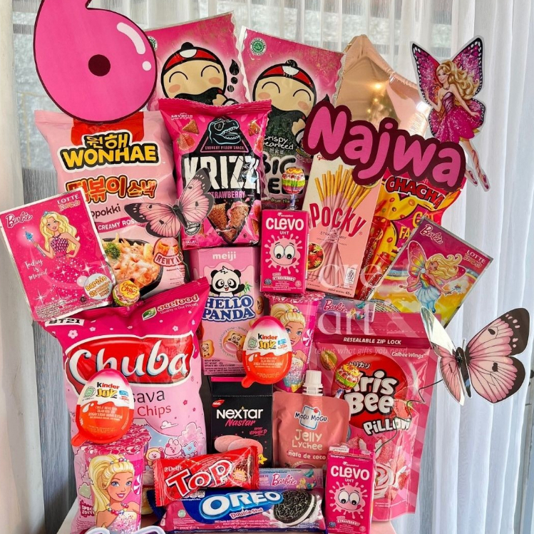 

Snack Tower ulang tahun - custom