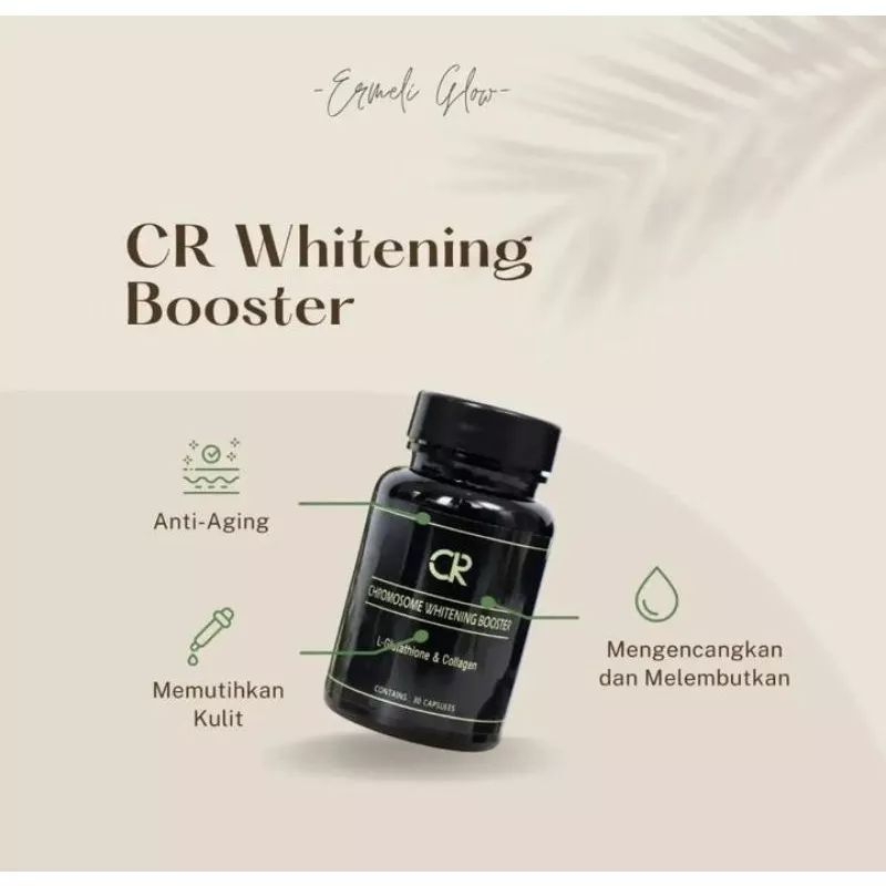 CROMOSOME WHITENING BOOSTER//SUPLEMEN PEMUTIH BADAN