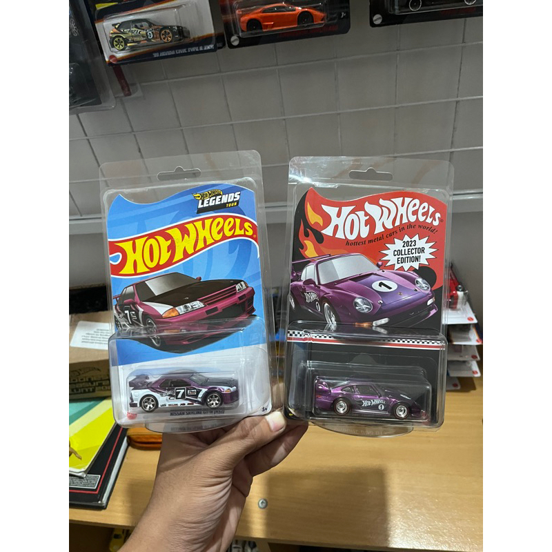 paket hotwheels r32 legends tour+ith porsche