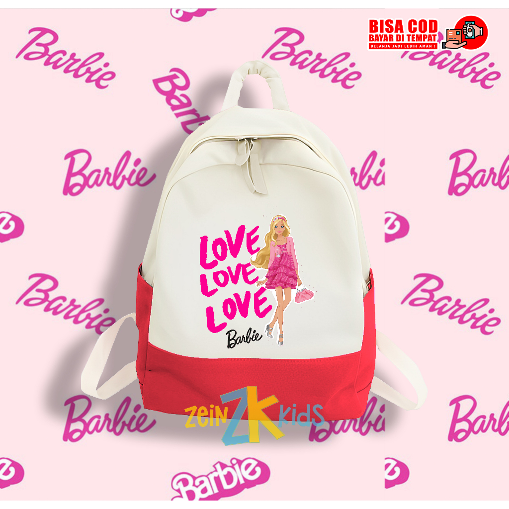 Tas Anak Barbie / Ransel Anak Barbie