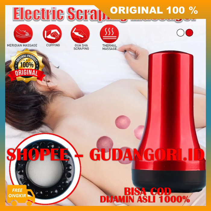 Vision Therapy Alat Kerok Elektrik Bekam Elektrik Alat Pijat Badan Elektrik ORIGINAL