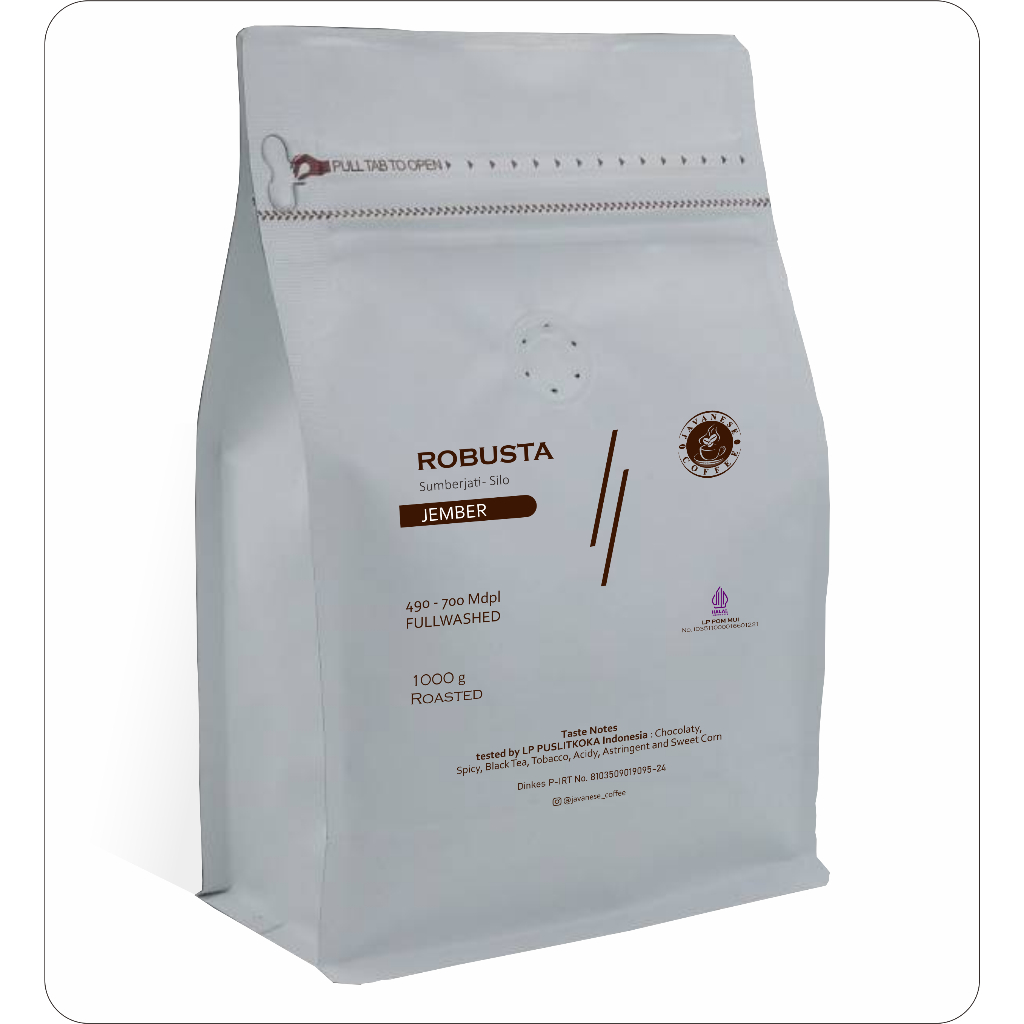 

Kopi Bubuk Robusta 1 Kg