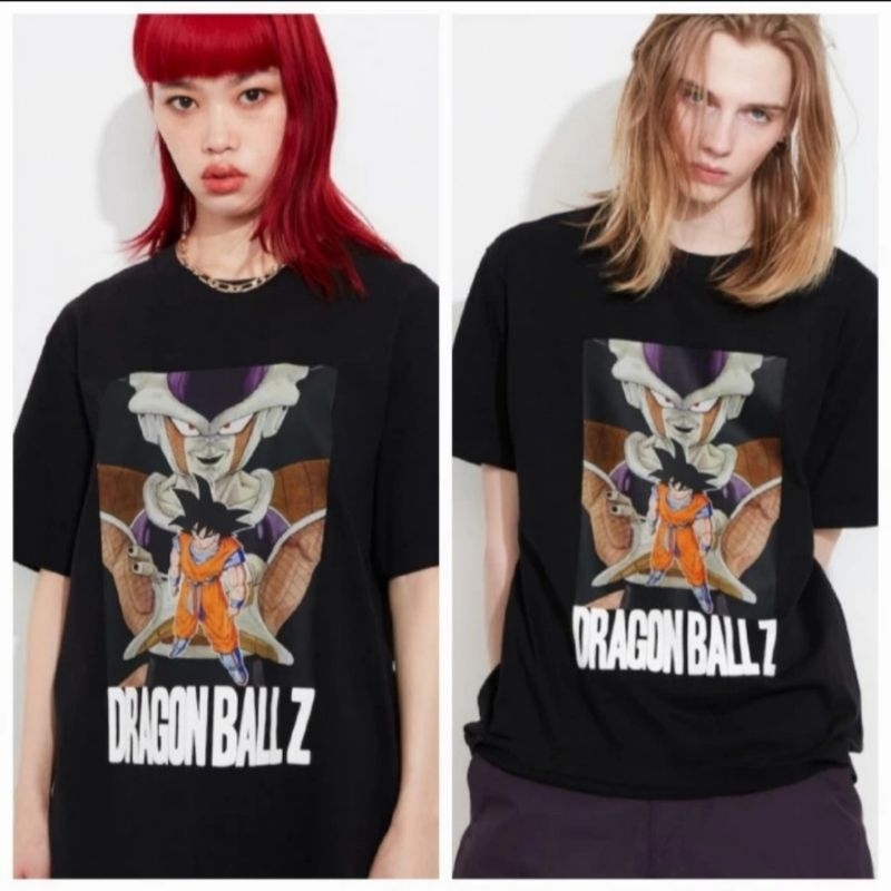 KAOS UT UNIQLOBLACK UT DRAGON BALL TSHIRT