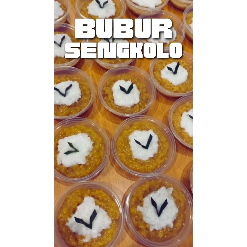 

Bubur Merah Putih Sengkolo Ketan Gula Merah