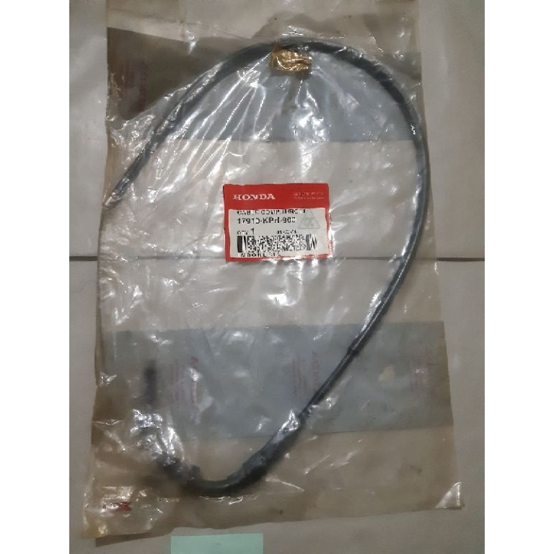 camble comp thrott throttle original ahm kabel gas set assy honda karisma kirana supra x 125 lama ba