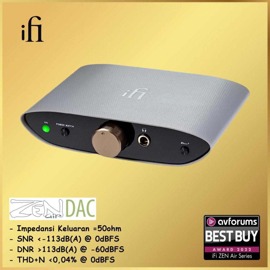 IFi Zen Air DAC - High Resolution DAC - MQA Renderer AMP Amplifier