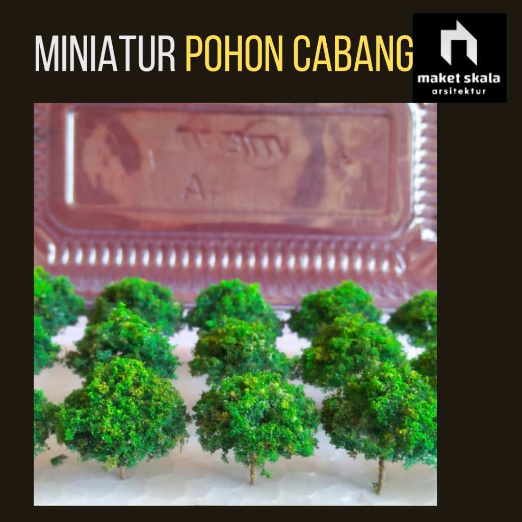 

[PACK] Miniatur Pohon Cabang Skala maket arsitektur