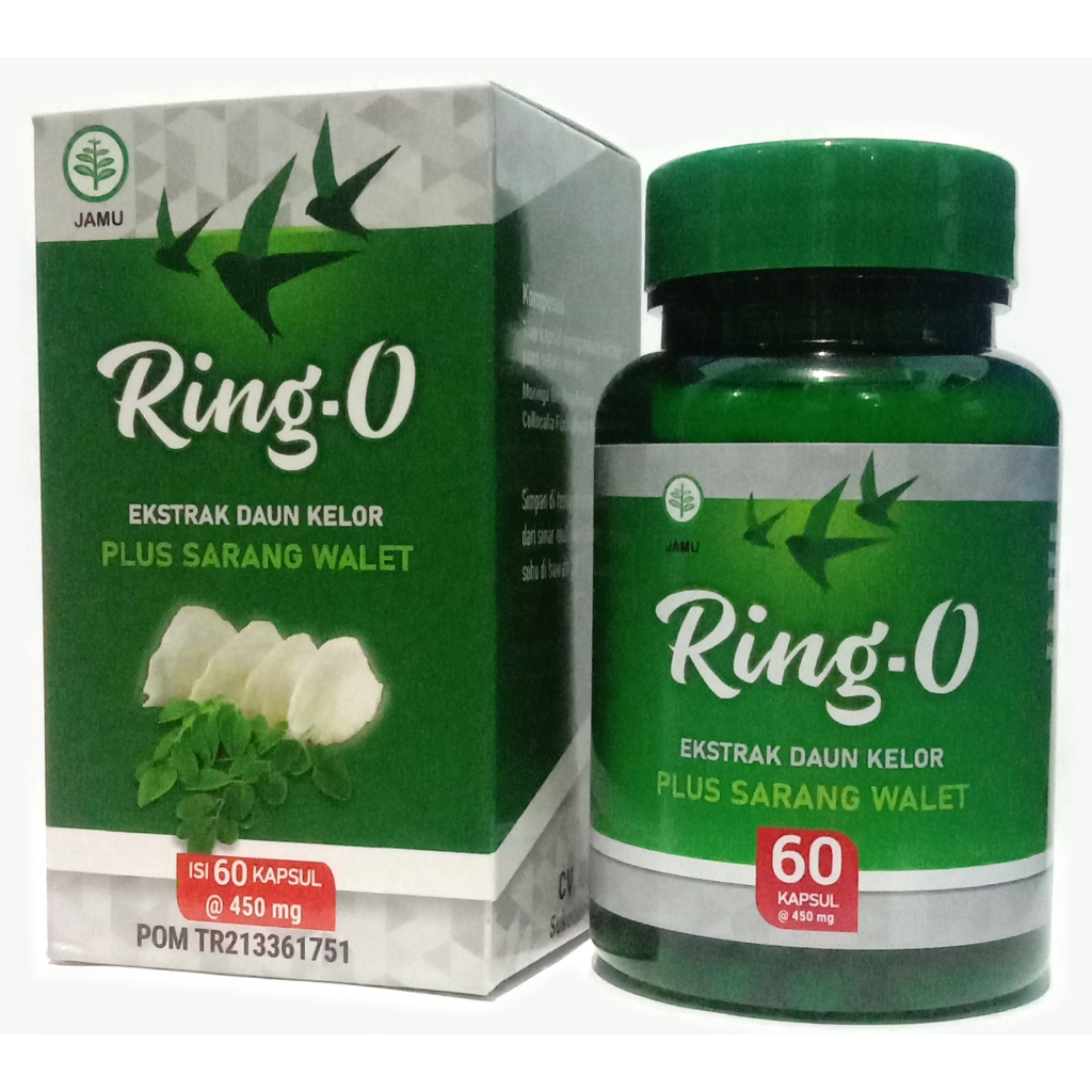 Kapsul Herbal Ring-O | Sarang Walet Asli